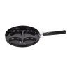 lívanečník GRANITE BLACK 24cm, 4 lívance, nepřilnavý povrch
