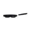 lívanečník GRANITE BLACK 24cm, 4 lívance, nepřilnavý povrch