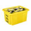 box úložný MIMONI 38x29,5x20,5cm,15l,s víkem PH mix barev
