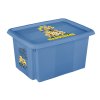 box úložný MIMONI 38x29,5x20,5cm,15l,s víkem PH mix barev