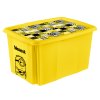 box úložný MIMONI 55,5x40x30cm,45l,s víkem PH mix barev