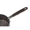 rendlík s ručkou 14x6cm mini nepřiln.povrch GRANITE Brown