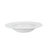talíř hluboký 25,5cm HONEYCOMB porcelánový BÍ