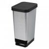 Odpadkový koš nášlapný MODA 45l carbon