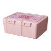 box svačinový 18x13,5x7,5cm s klick uz.,dělený+příbor PH mix barev,mix dekorů